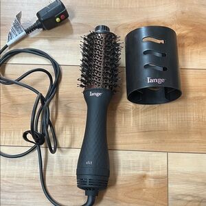 Lange Black Hair Dryer Brush